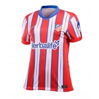 Camisa de Futebol Atletico Madrid Alexander Sorloth #9 Equipamento Principal Mulheres 2024-25 Manga Curta